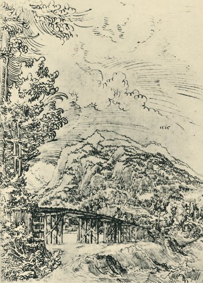Krajobraz, 1515, 1943. autorstwa Wolf Huber