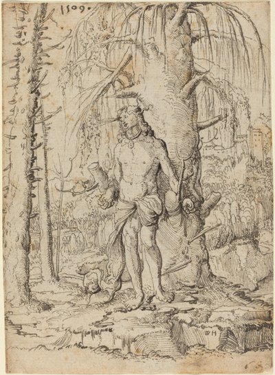 Św. Sebastian autorstwa Wolf Huber