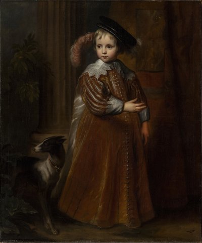Portret Wilhelma II, księcia Orange-Nassau autorstwa Workshop of Anthony van Dyck