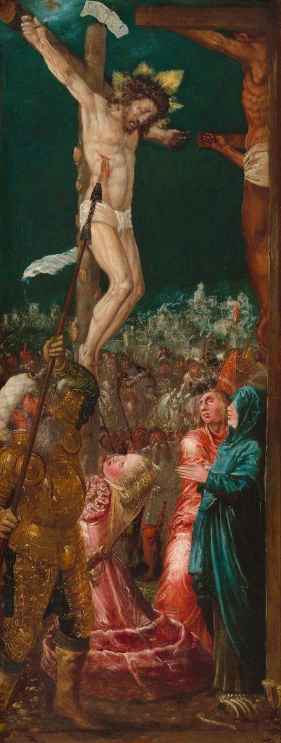 Ukrzyżowanie, c. 15501575. autorstwa Workshop of Hans Mielich