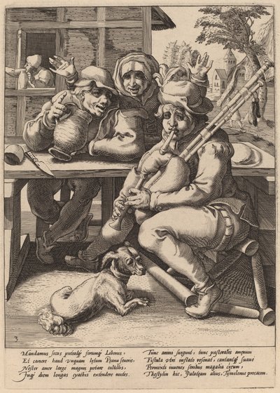 Dudy muszą być wypełnione autorstwa Workshop of Hendrick Goltzius, after Karel van Mander I