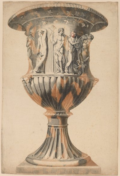 Wielki wazon. autorstwa Workshop of Johann Teyler