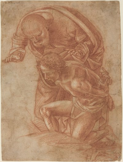 Ofiara Izaaka autorstwa Workshop of Luca Signorelli