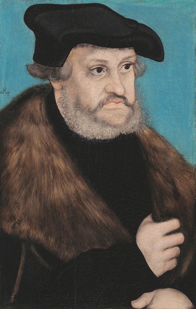 Fryderyk III Mądry, elektor Saksonii autorstwa workshop of Lucas Cranach the Elder
