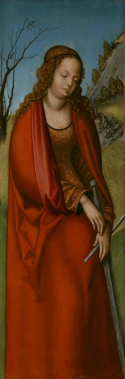 Niemiecki: Hl. Katarzyna autorstwa workshop of Lucas Cranach the Elder