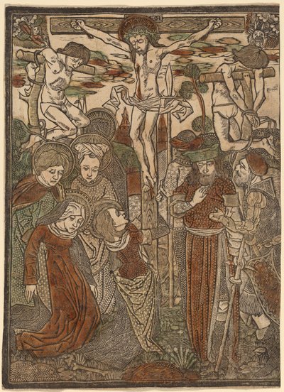 Ukrzyżowanie autorstwa Workshop of Master of Jesus in Bethany