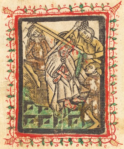 Chrystus ukoronowany cierniem autorstwa Workshop of Master of the Aachen Madonna