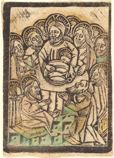 Ostatnia Wieczerza autorstwa Workshop of Master of the Aachen Madonna