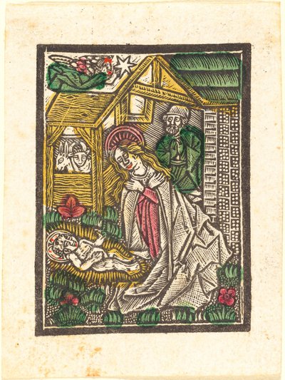 Narodzenie Chrystusa autorstwa Workshop of Master of the Aachen Madonna