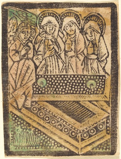 Trzy Marie przy grobie autorstwa Workshop of Master of the Aachen Madonna