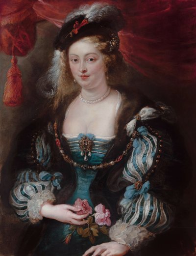 Portret młodej kobiety.
Tytuł(y) alternatywny(e):  

Portret Hélène Fourment[1]. autorstwa Workshop of Peter Paul Rubens