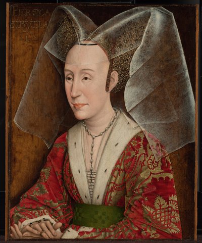 Portret Izabeli Portugalskiej autorstwa Workshop of Rogier van der Weyden