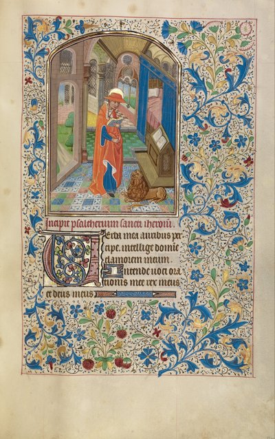 Święty Jerome autorstwa Workshop of Willem Vrelant