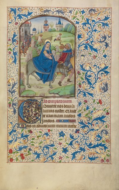 Ucieczka do Egiptu autorstwa Workshop of Willem Vrelant