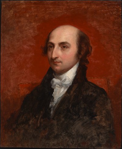 Albert Gallatin, po 1859 r. autorstwa Worthington Whittredge