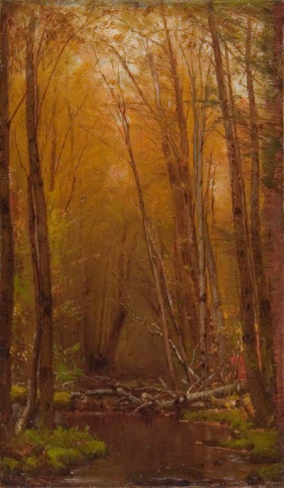 Brzozy z Catskills autorstwa Worthington Whittredge