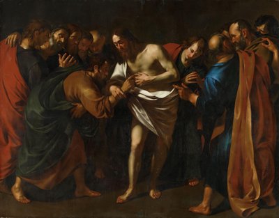 Niedowierzanie św. Tomasza autorstwa Wouter Pietersz II Crabeth