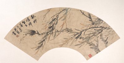 Cykada, dat. 1852. autorstwa Wu Xizai