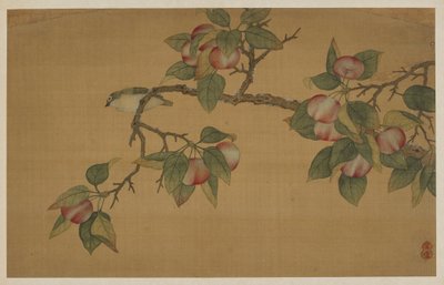 Ptak i owoce autorstwa Wu Zhang