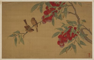Ptaki i owoce autorstwa Wu Zhang