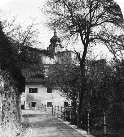 Opactwo Nonnberg, Salzburg, Austria, ok. 1900. autorstwa Wurthle and Sons