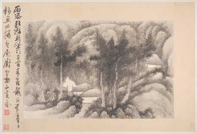 Krajobrazy z wierszami autorstwa Xian Gong