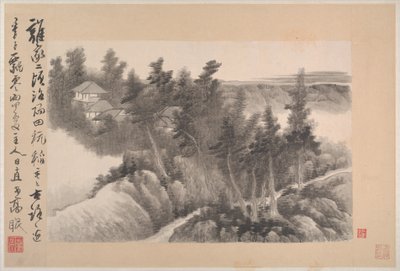 Krajobrazy z wierszami autorstwa Xian Gong