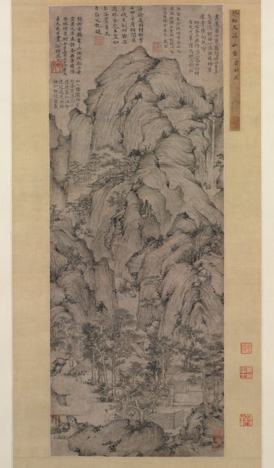 Strumienie i góry, 1372. autorstwa Xu Ben