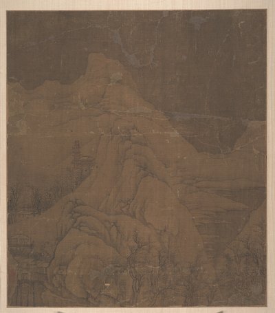 Góry pokryte śniegiem, ca. 1000. autorstwa Xu Daoning