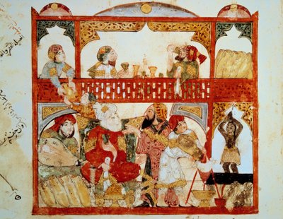 Wędrujący nawigator Abu-Zayd autorstwa Yahya ibn Mahmud Al Wasiti