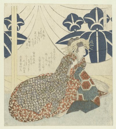 Od kurtyzany Ôiso no Tora autorstwa Yashima Gakutei