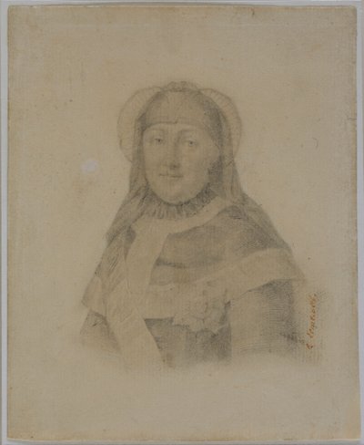 Katarzyna II w żałobie, 1762 autorstwa Yefgraf Petrovich Chemesov
