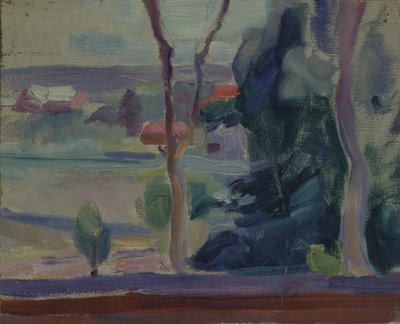 Krajobraz, 1905 autorstwa Yelena Genrichovna Guro