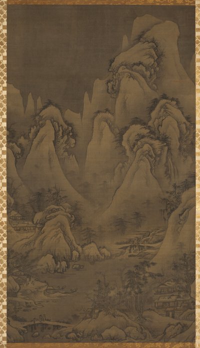 Zimowy krajobraz autorstwa Yeoseol (Korean)