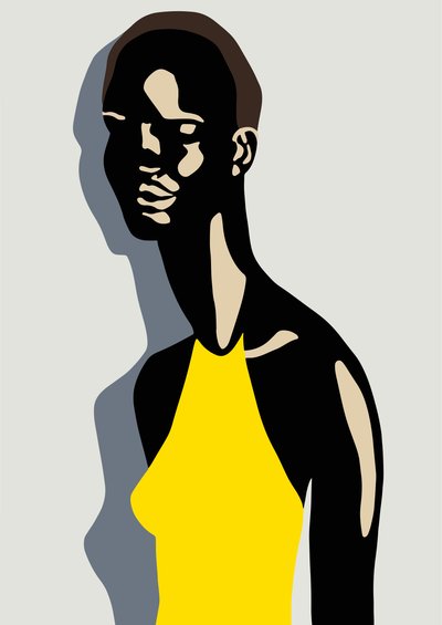 Model, 2017, (cyfrowy) autorstwa Yi Xiao Chen