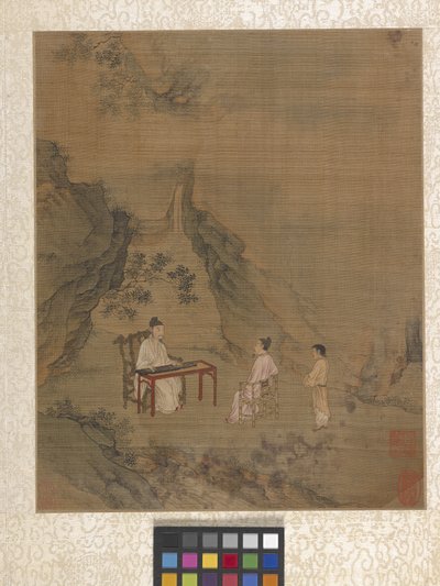 Album Scena ogrodowa (tusz na papierze) autorstwa Ying Qiu