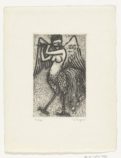 Gwizdek grająca syrena autorstwa Yo Sugano (signed by artist)