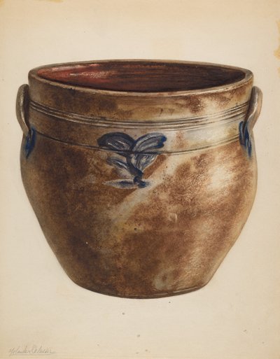 Garnek, ok. 1937. autorstwa Yolande Delasser