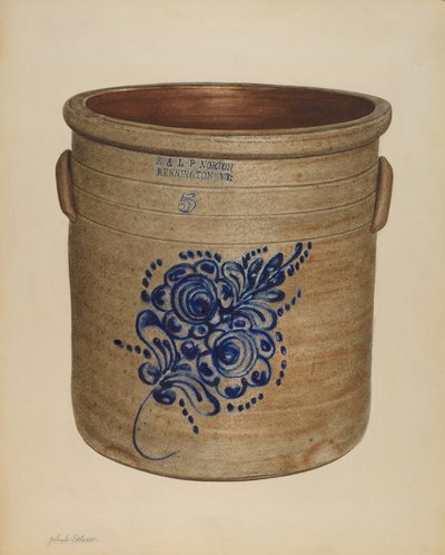 Crock, prawdopodobnie 1938. autorstwa Yolande Delasser