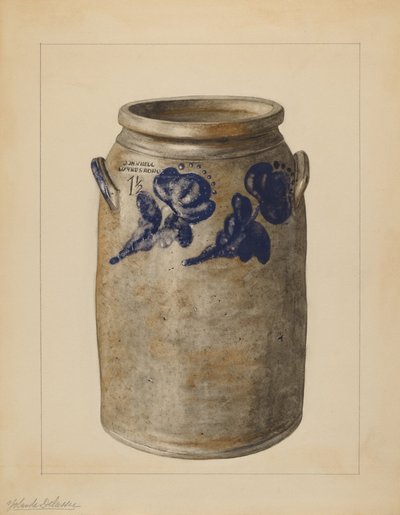 Słoik, ok. 1937. autorstwa Yolande Delasser