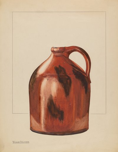 Dzbanek, ok. 1936. autorstwa Yolande Delasser