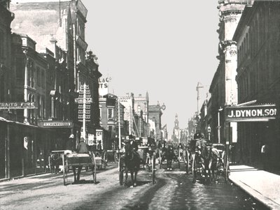 George Street, Sydney, Australia, 1895. autorstwa York and Son