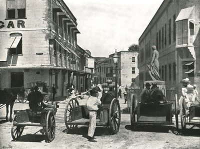 High Street, Bridgetown, Barbados, 1895. autorstwa York and Son