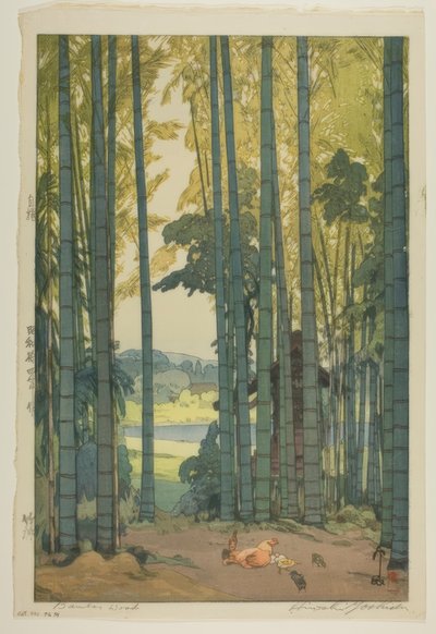 Drewno Bambusowe autorstwa Yoshida Hiroshi