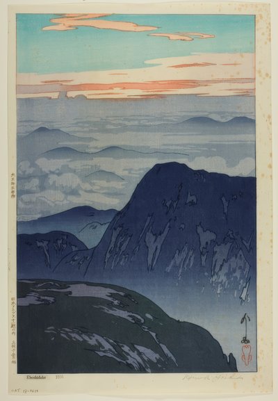 Karasuhatake autorstwa Yoshida Hiroshi