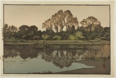 Yoshikawa autorstwa Yoshida Hiroshi