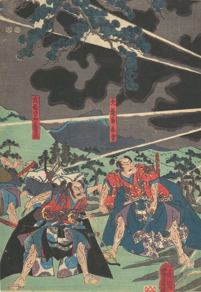Druk, XIX wiek. autorstwa Yoshikazu