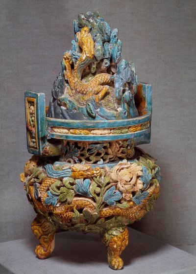 Sztuka chińska: perfumy do palników w terakoty. Okres dynastii Yuan. 1271-1368. autorstwa Yuan Dynasty Chinese School