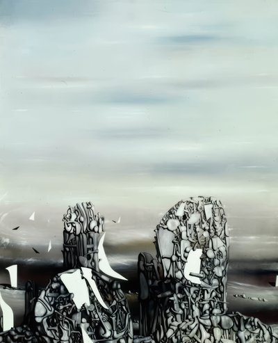 Groźne niebo autorstwa Yves Tanguy