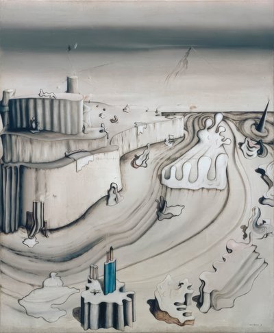 Pałac na cyplu autorstwa Yves Tanguy
